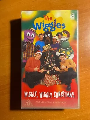 The Wiggles - Wiggly Wiggly Christmas - VHS - 1998 - Free Post • $19.90