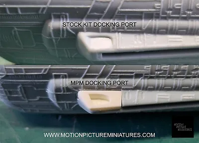 Enterprise D Nacelle Docking Ports 1/1400 AMT Round2 Star Trek Model Kit • $8.21