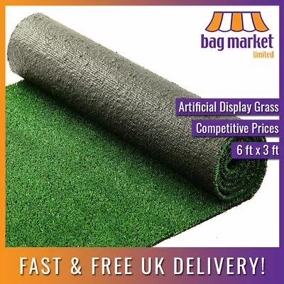 2m X 1m Artificial Display Grass Roll - 10mm - Model Market Butcher Florist • £74.95