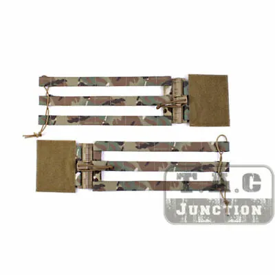 Tactical Quick Release MOLLE 3-Band Skeletal Cummerbund For Plate Carrier Vest • $35.99
