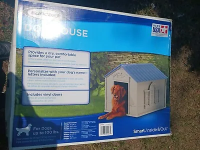 XXL Dog Kennel For X-Large 100 Lbs Outdoor Pet Cabin House Big Shelter WA • $129