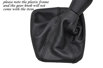 £23.38 • Buy Black Stitching Fits Skoda Yeti 2009-2013+ Leather Gear Gaiter Only
