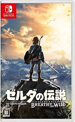 The Legend Of Zelda Breath Of The Wild Switch Action JAPAN Software Used Good • $113.06