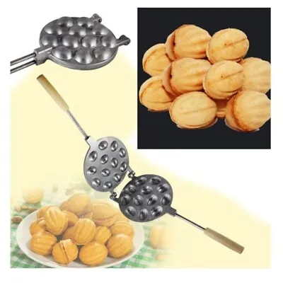 Ukrainian Nuts Oreshki Oreshnitsa Walnut Oreshnica Cookie Maker Mold Nuts Form • $23.40