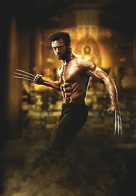 Hugh Jackman Wolverine Poster 3 (sizes-a5-a4-a3-a2) + Surprise A3 Poster / X Men • £7.99