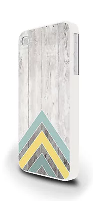 £10.99 • Buy Light Wooden Chevron Pattern Cover Case For IPhone 4/4s 5/5s 5c 6 6 Plus