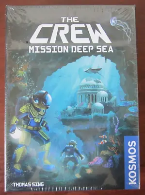 THE CREW Mission Deep Sea Card Game ~ Kosmos ~ New Sealed • $33.64