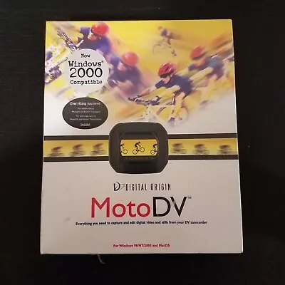 Digital Origin MotoDV Windows 98/NT/2000 Mac OS Brand New Sealed Editing • $24.99