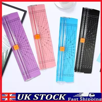 A4 Paper Cutter Art Trimmer Safety Portable Paper Trimmer For Office Home School • £7.29