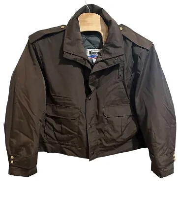 Vintage Blauer Gore-Tex Brown Jacket W/ Removable Liner Mens 2XL Bomber Police • $79.97