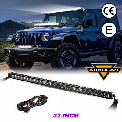 AUXBEAM 32 Inch 150W LED Work Light Bar Single Row Truck ATV 4WD Driving Lamp • $129.99