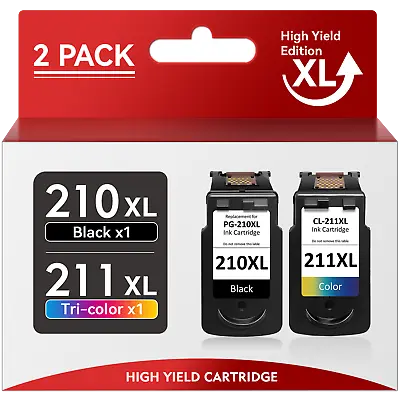 PG-210XL CL-211XL Ink Cartridge For Canon 210 211 PIXMA MX320 330 340 350 MX410 • $19.56