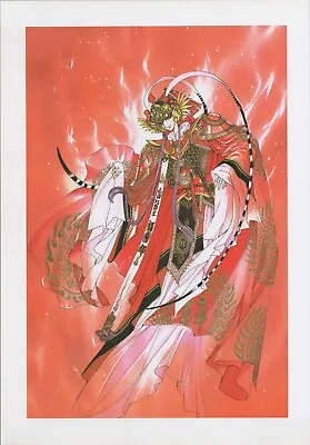 2004 CLAMP Mini-Poster 10.2  X 7  (26 X 18 Cm) Sohryuden Clover Rayearth #52 • $21.99