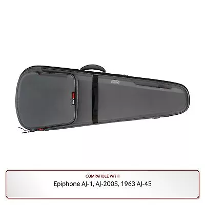 Gator Premium Gig Bag In Gray For Epiphone AJ-1 AJ-200S 1963 AJ-45 • $249.99