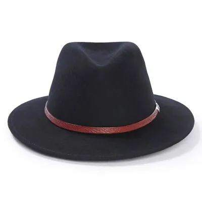 STETSON Men's Cromwell Crushable Wool Felt Outdoor Fedora Hat - Colors & Sizes • $94.99