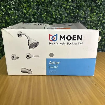 Moen 82602 Adler 2-Handle 1-Spray Tub/Shower Faucet - Chrome • $47