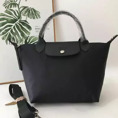 Longchamp Le Pliage Neo S Black Shoulder Tote Bag 3 Way Bag Unused Rare Japan • $139