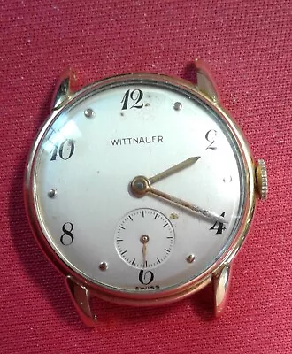 Vintage WITTNAUER Wristwatch 17 Jewels 10k Gold Filled Case 11TN Movement • $94.95