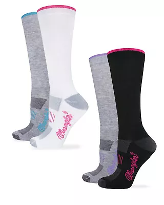 Wrangler Ladies Ultra-Dri Everyday Crew Socks 2 Pair Pack • $11.50