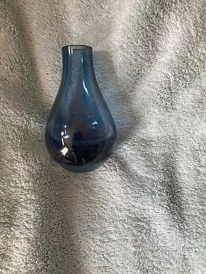 Caithness Glass Blue Rose Vase Excellent Condition.  • £0.99