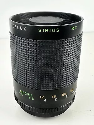 Sirius Reflex MC 500mm F/8.8 Prime Camera Mirror Lens M42 Mount • £45