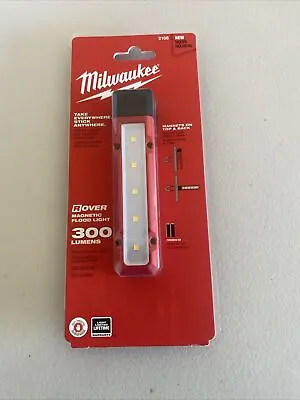 Milwaukee 2108 300 Lumens LED Magnetic Flood Light - Red (2108) • $23