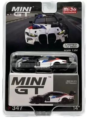 Mini GT 1:64 BMW M4 GT3 2021 Presentation #347 • $17.99