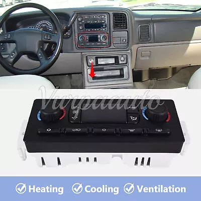 For Chevy Silverado 1500 2500 3500 A/C Heater Climate Temperature Control Module • $128.55