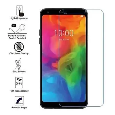 £2.99 • Buy Tempered Glass Screen Protector For LG Q7 Mobile Phone