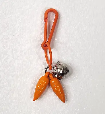 Vintage 1980s Plastic Bell Charm Vegetable Carrot For 80s Necklace • $24.55
