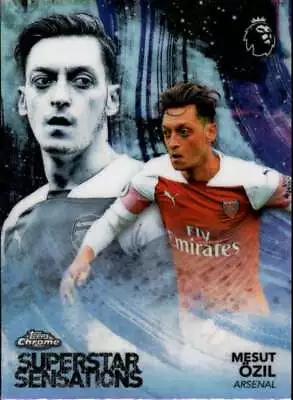 2018-19 Topps Chrome Premier League Superstar Sensations #SS-MO Mesut Ozil 33615 • $2.49