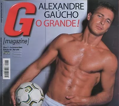 GAY MAGAZINE BRAZIL 2005 - February #89 Man Model Alexandre Gaucho • $35.90