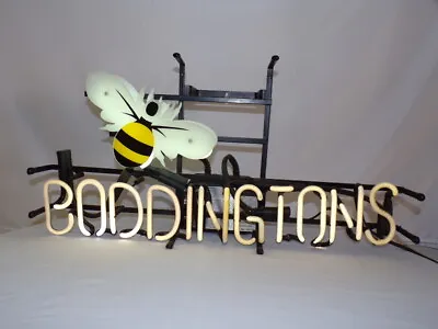 $299.99 • Buy VINTAGE Boddington's Beer Bee Authentic Neon Sign *Pickup Only*