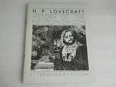 History Of The Necronomicon HP Lovecraft Necronomicon Press Fouth Printing 1986 • £24