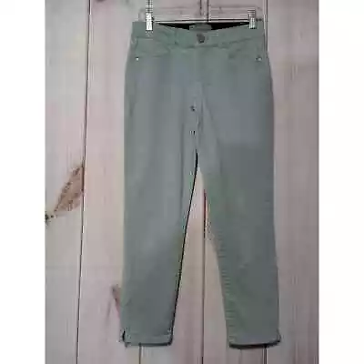 Wit & Wisdom Jeans Ladies 4 Comfort Waist Mint Color Skinny  • $20
