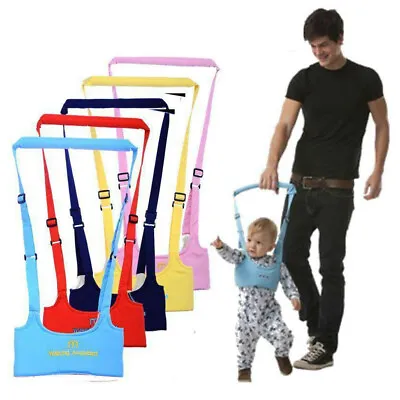 Baby Toddler Walking Wings Belt Safety Keeper Harness Strap Walk Assistant Carry • £7.99