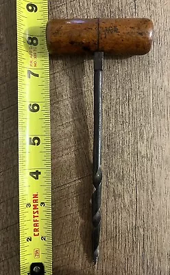 Vintage Wood Handle Auger/Drill  Bit • $20