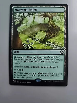 MTG Mosswort Bridge Commander: The Lost Caverns Of Ixalan 342 Regular Rare  • $1.99