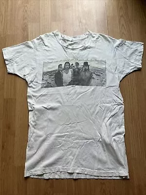 Vintage 1987 U2 Joshua Tree Tour Band Concert Single Stitch Shirt XL See Pics • $10