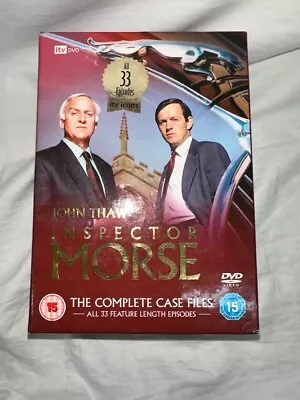 Inspector Morse The Complete Case Files 33 Episodes DVD Box Set - CG P32 • £10