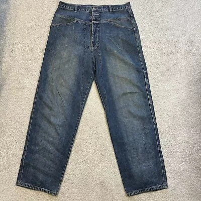 Marithe Francois Girbaud Jeans Mens 36 Cargo Wide Leg RN35527 • $52.99