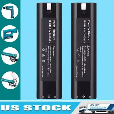 2Pack For MAKITA 9.6 VOLT 3.6Ah Battery 9000 9001 632007-4 191681-2 9033 9102 • $17