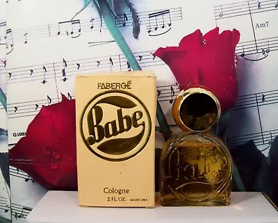 Faberge Babe Cologne Splash 2.0 FL. OZ. WB. Vintage • $149.99