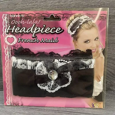 Oooh-Lala! French Maid Headpiece Halloween Costume Dress Up Cosplay Adult New • $14.99
