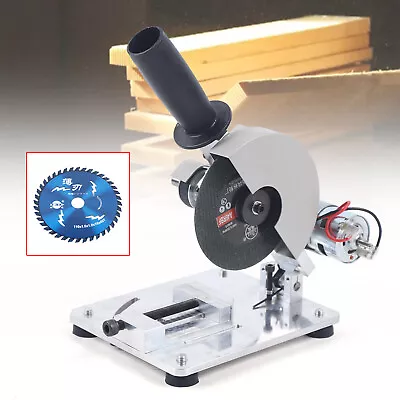 Mini Table Saw Metal Wood Plastic Cutter Tool Manual Chop Saw Cutting Machine US • $98.70