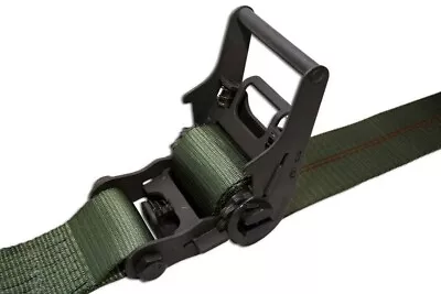 Military Ratchet Strap Tie Down Cargo Aircraft 3 Inch X 21 Ft 5000lb  (2 PACK) • $59.99