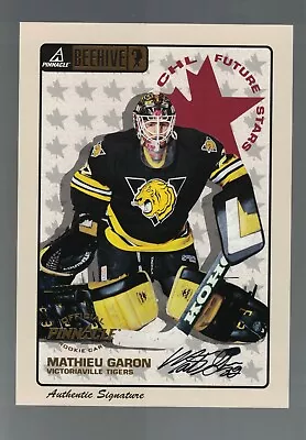 Beehive 97/98  Mathieu Garon Auto Card # 71  Montreal Canadiens  Autographed • $3.99