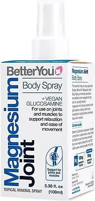 BetterYou Magnesium Oil Joint Spray Body Support Function 100ml Free Delivery • £9.90