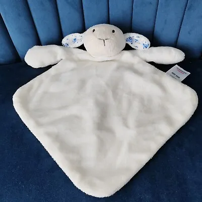 Tesco F&F Lamb Sheep Baby Comforter Blanket Soft Toy With Floral Ears • £17.99