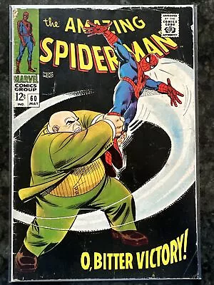 Amazing Spider-Man #60 1968 Key Marvel Comic Book 5th Appearance Of Kingpin • $39.99